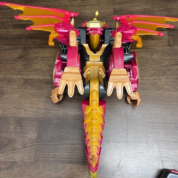 Bakugan Dragonoid Infinity Transforming Dragon Only, Minimal Wear, See Wing - Picture 9 of 10